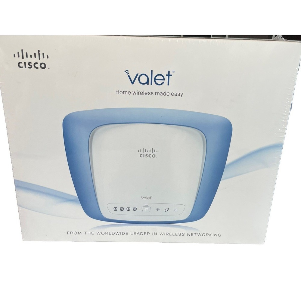 Cisco Linksys Valet M10 Wireless Router | 4 Port‎ NEW / SEALED Unopened Box